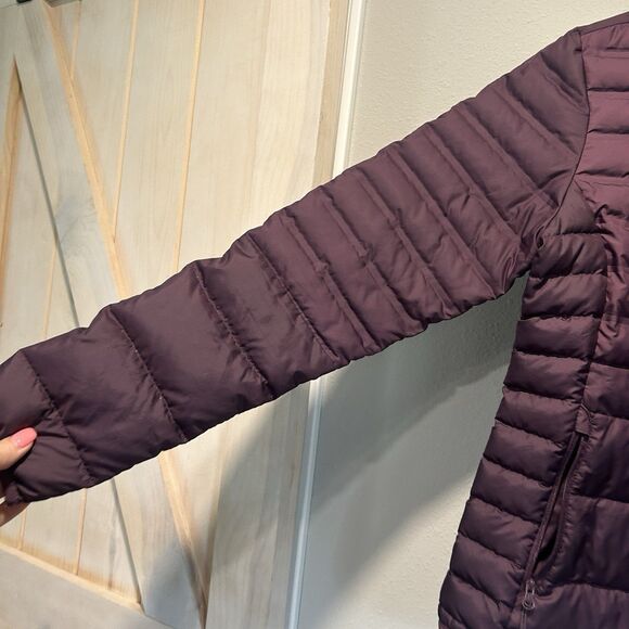 Columbia Women’s Puffer Jacket Extra Small Purple Warm Layering Zip Pockets - Picture 4 of 16